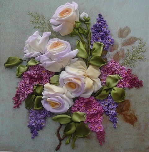 نمونه هايي زيبا از تابلو گل