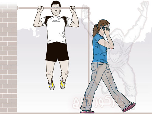 تقویت عضلات شانه,پهن کردن بدن,تصاویر آموزشی ورزشی,کرج پارکور