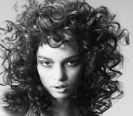 Curls hairstyle موی فر