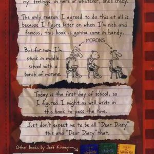 خرید کتاب DIARY OF A WIMPY KID A NOVEL IN CARTOONS (جدیدترین ویرایش+ بهترین قیمت)