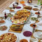 تزئین سفره | سفره آرایی