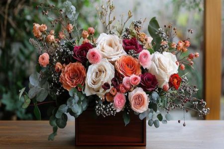 دسته‎گل ترکیبی؛ گنجاندن احساسات مختلف در یک باکس