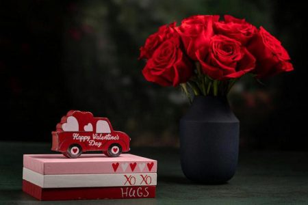 دسته‌گل مناسب برای ولنتاین