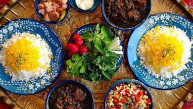 تزیین سفره غذا با وسایل ساده (8 ترفند و 10 نمونه)