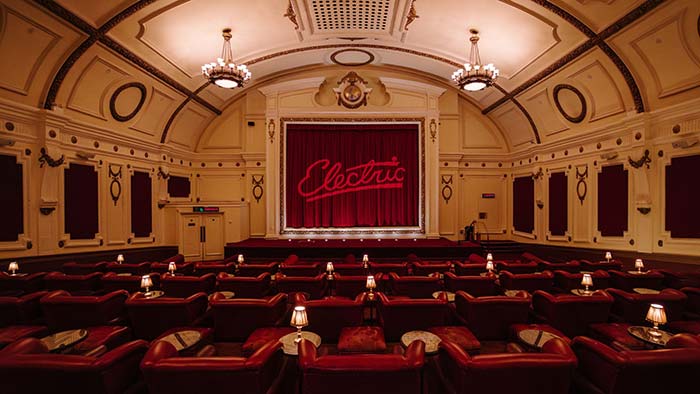 سینما Electric Cinema الکتریک سینما (لندن، ناتینگ هیل)