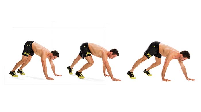 راه رفتن خرس (Bear Crawl)