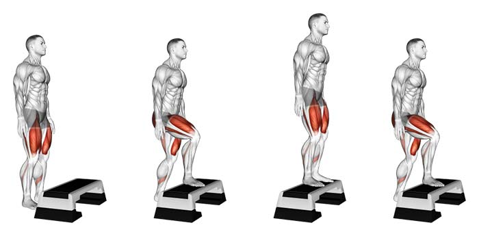 بالا رفتن از پله (Step-Ups)