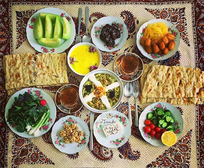 سفره ماه رمضان 