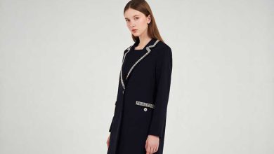 تزیین مانتو مشکی با نوار و 11 روش زیبای تزیین با نگین متری