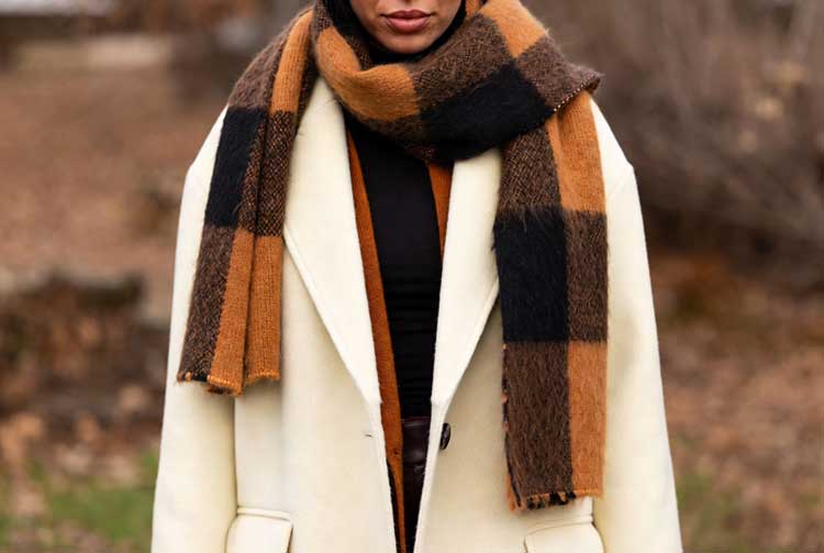 استایل مانتوها و پالتوهای کرم