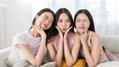 آرایش صورت دخترانه ساده 15 سال کره ای با 3 بهترین روش