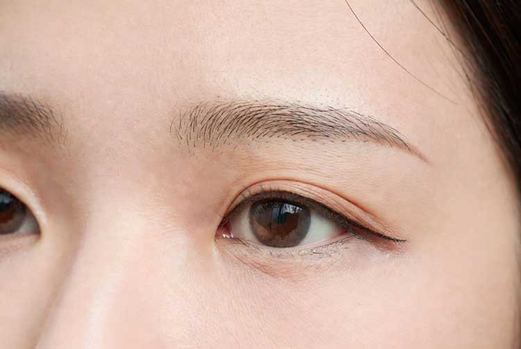 آرایش چشم: تمرکز بر مژه‌ها و ابروهای طبیعی