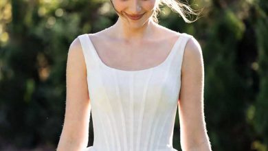 لباس عروس مناسب برای بالاتنه بزرگ: 7 بهترین مدل و رنگ زیبا