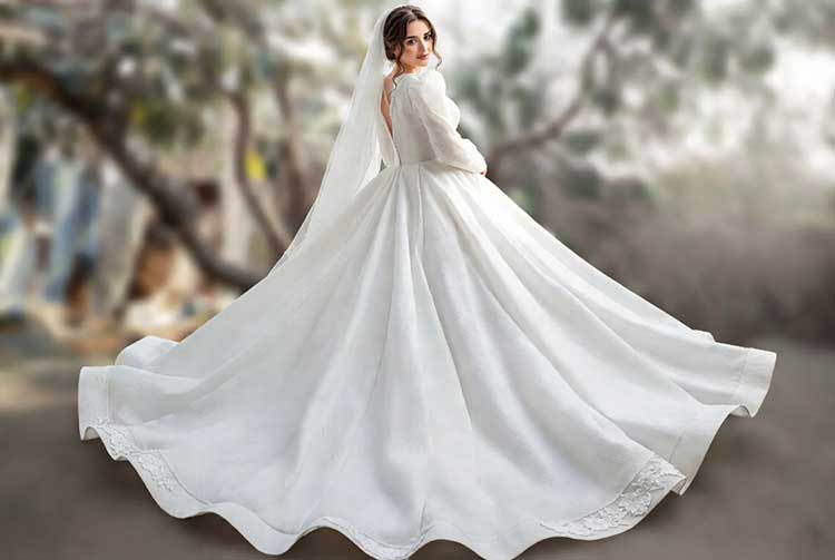 مدل هفتم: دامن موج‌دار. د