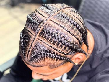 بافت پاپ اسموک (Pop Smoke Braids)