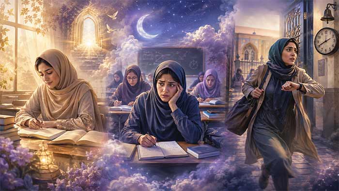 تعبیر خواب مدرسه رفتن زن متاهل از نگاه امام صادق (ع)