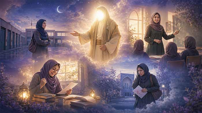 تعبیر خواب مدرسه رفتن زن متاهل از دیدگاه حضرت یوسف (ع)
