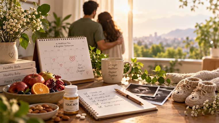 آماده‌سازی برای بارداری